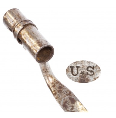 Very Rare Amoskeag Contract US Model 1855 Socket Bayonet