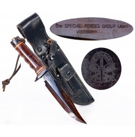 Very Fine Published 5th Special Forces Presentation MACV-SOG Recon Knife