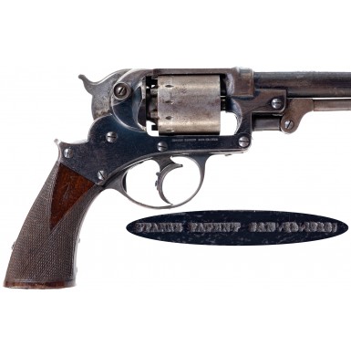 Rare & Fine Kidder Patent Cased Civilian Starr Model 1858 Double Action Army Revolver