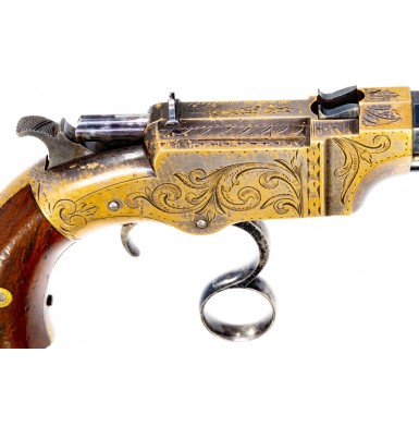 Exceptional Factory Engraved New Haven Arms Company No.1 "Volcanic" Pocket Pistol