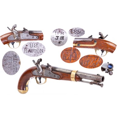 Fine & Reasonably Priced US Model 1842 Aston Pistol