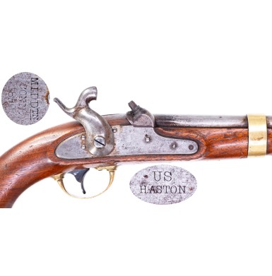 Fine & Reasonably Priced US Model 1842 Aston Pistol