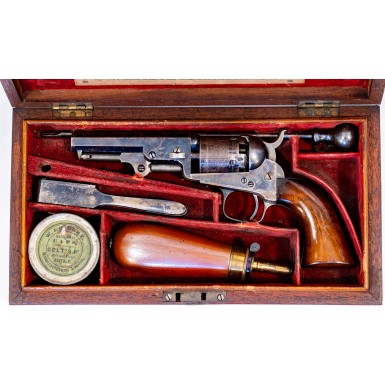 Fine Cased Colt London Model 1849 Pocket Revolver