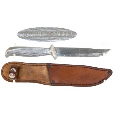 About Excellent WWII Murphy Combat Fighting Knife & Scabbard
