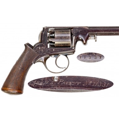 Fine Belgian-made Adams 1851 Patent Revolver by Pirlot Freres