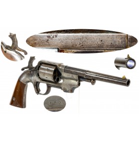 Fine Allen & Wheelock 1st Model Center Hammer Army Revolver