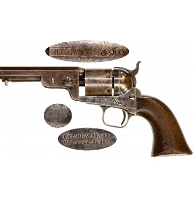 Untouched US Navy Cartridge Altered Colt Model 1851 "Navy-Navy" Revolver