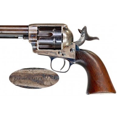 Fine US Artillery Alteration of a Single Action Army Revolver