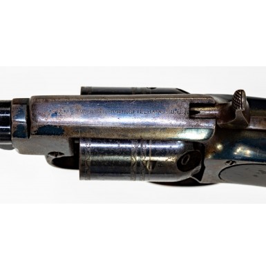 Very Fine Warner 2nd Model 1st Type Percussion Pocket Revolver