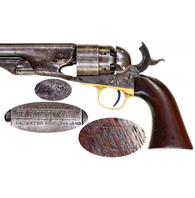 Untouched and Crisp Martial Colt Model 1860 Army Revolver