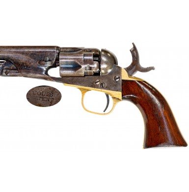Colt Model 1862 Police Revolver with a 6.5-Inch Barrel - About Fine