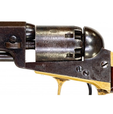 Attractive Colt Model 1849 Pocket Revolver made in 1862