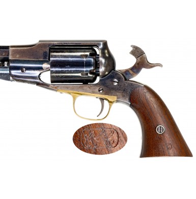 Exceptional Early Production Martial Remington "Old Model" 1861 Navy Revolver