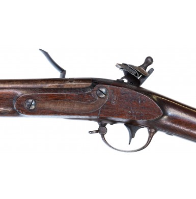 Rare State of Delaware Marked US Model 1822/28 National Armory Brown Musket by Nathan Starr in Original Flint