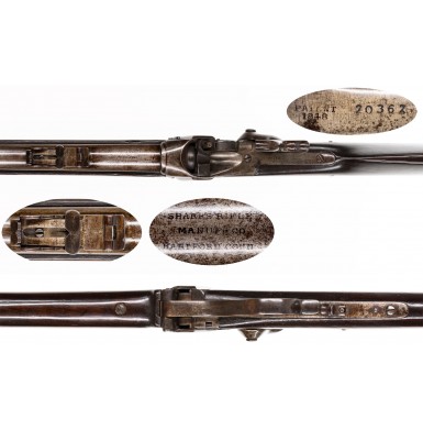 Rare Sharps Model 1855 Navy Rifle