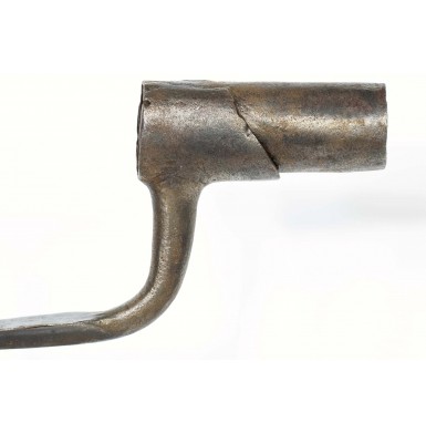 Crude Colonial Period Applied Socket Bayonet