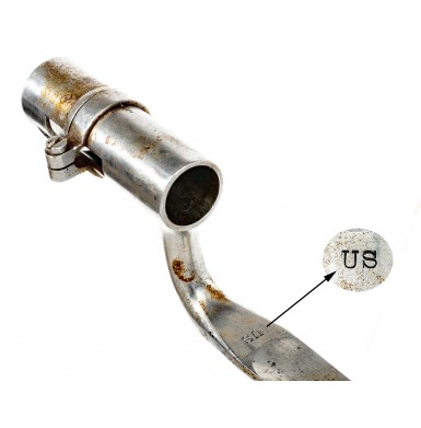 US M1855 Type I Socket Bayonet with Scarce US Pattern 1859 Scabbard