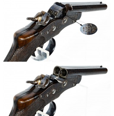 Rare Belgian M1877 Nagant Gendarmerie Pistol