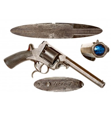 Hyde & Goodrich Agents For The United States South Marked 3rd Model Tranter 54-Bore Revolver