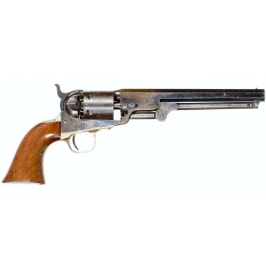 Extremely Rare & Fine Colt Navy Revolver With Enfield Cartouche