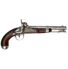 Confederate Brazed Bolster Altered US M1836 Pistol - Likely by D.C. Hodgkins of Macon