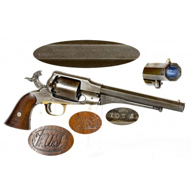 Martially Marked Remington Beals Army Revolver - Scarce