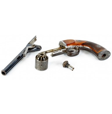Rare Devisme Model 1854/55 Percussion Belt Revolver