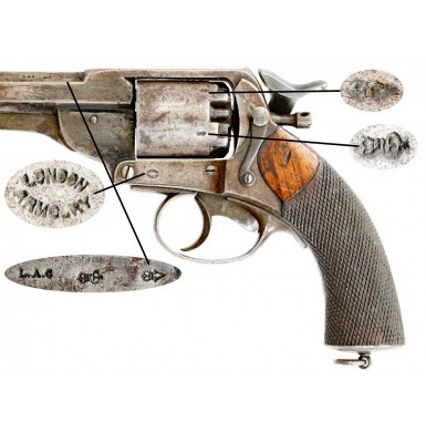 Confederate Purchased JS-Anchor Marked Kerr Revolver