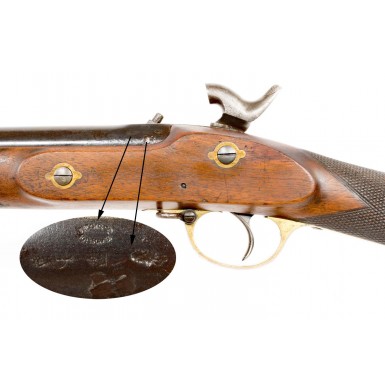 Brass Mounted Kerr Rifle Dated 1861 - Rare