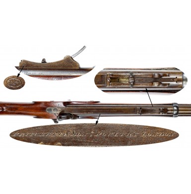 Early British Pattern 1853 Enfield Military Match Rifle by Pritchett & Son