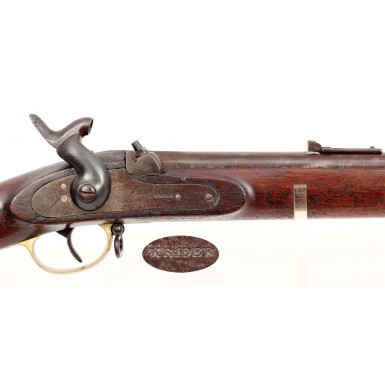 Rare Krider Type II Civil War Long Rifle