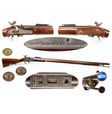 Fine Pattern 1851 Minié Rifle by Barnes