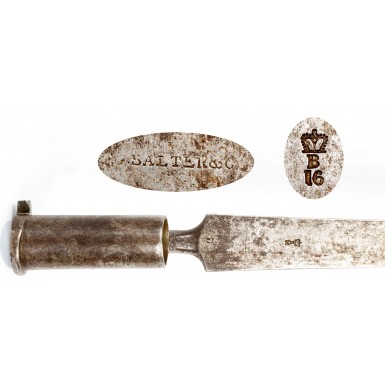British Pattern 1842 Socket Bayonet by Salter