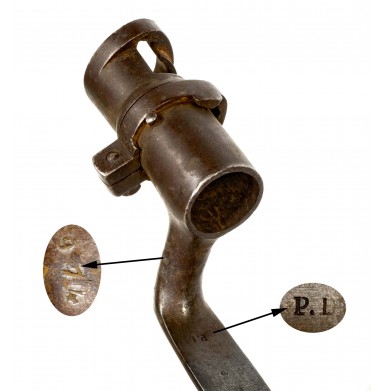 Rare Saxon (Dresden) Model 1851 Socket Bayonet 
