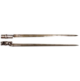 Rare Variant British Pattern 1851 Minié Rifle Socket Bayonet by Salter