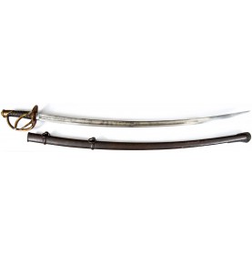 Mexican War Dated Ames Model 1840 Heavy Cavalry Saber