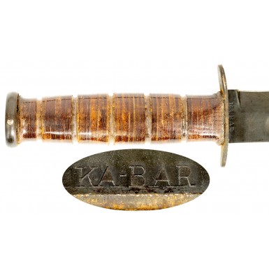 Excellent Condition USMC Blade-Marked & Pinned-Pommel "KA-BAR"
