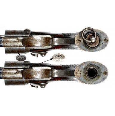 Fine & Scarce Devisme Model 1854/55 12mm Cartridge Belt Revolver