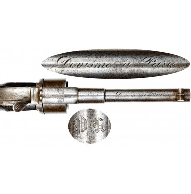 Rare Devisme Model 1858/59 Cartridge Belt Revolver
