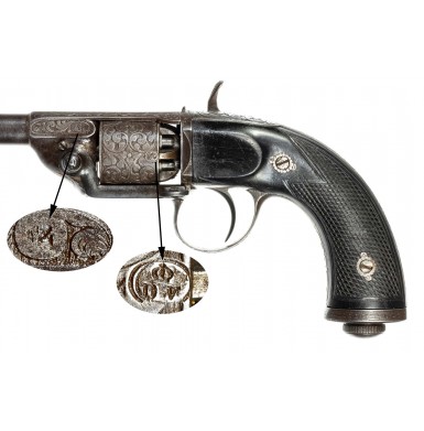 Engraved Devisme M1854/55 Pocket Percussion Revolver
