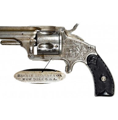 Engraved Merwin, Hulbert & Co 1st Model Medium Frame .38 Revolver