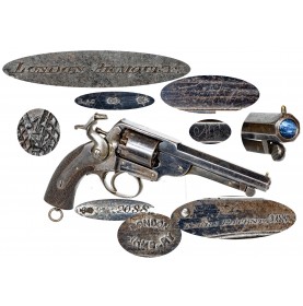 Exceptional Condition Early Confederate Purchased Kerr Revolver
