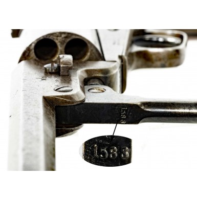 Rare Crimean War British Military Colt Model 1851 Navy Revolver with Interesting Inscription