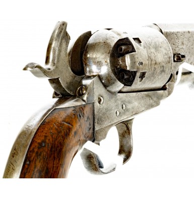 Rare Crimean War British Military Colt Model 1851 Navy Revolver with Interesting Inscription