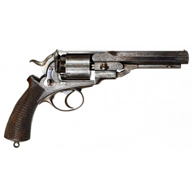 Alexander Henry Retailer Marked Pryse & Cashmore "Daw" Revolver with Very Rare Topstrap