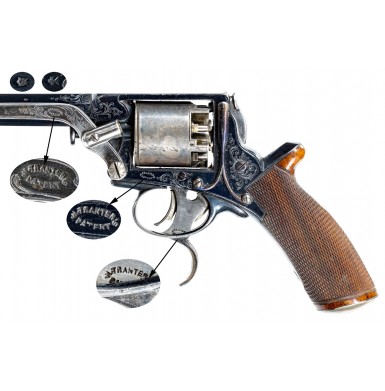 Excellent Cased 3rd Model Tranter 80-Bore Revolver