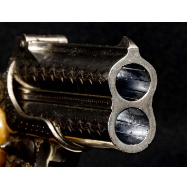 Factory Engraved Remington Model 95 Over & Under Double Derringer