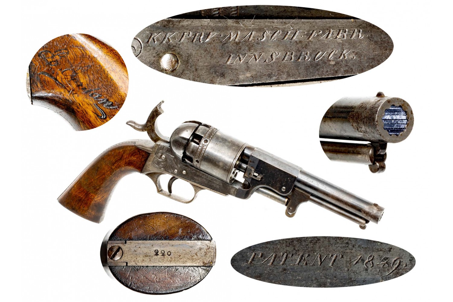 Steyr Austrian 1893 Military Test Revolver - Historic Investments