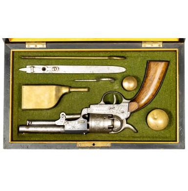 Austrian Brevete Model 1849 Colt Revolver - Extremely Rare Published Cased Example 