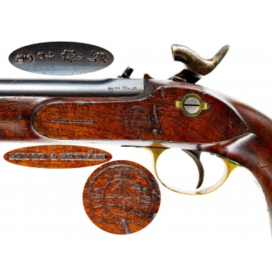 Near Excellent British Pattern 1858 East Indian Government Service Pistol